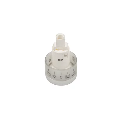 Pokrętło funkcji piekarnika Amica chowane matt chrome 8015552