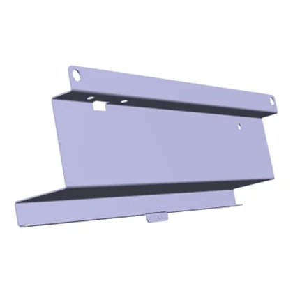 Dystans lewy biały do urządzenia AGD Electrolux / AEG 182,4 x 40,6 x 62,9 mm