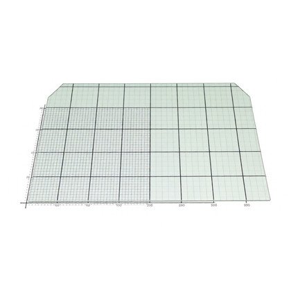 Półka szklana do lodówki Amica 380 x 255 x 4 mm 1038193