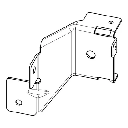 Prawy zawias pokrywy do kuchenki Electrolux / AEG 3420338026