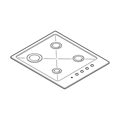 Płyta robocza do płyty grzejnej Electrolux / AEG 3532510108
