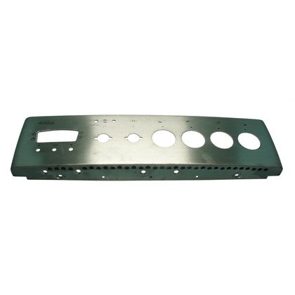 Panel przedni inox do kuchenki Amica G5E3 Te z logo Amica 2514 9024625