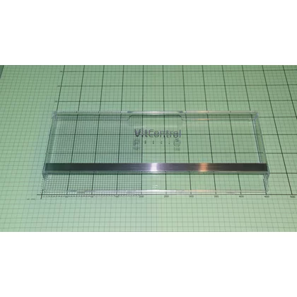 Półki na drzwi różni producenci Front pojemnika na warzywa VitControl do chłodziarko-zamrażarki Amica 1039853