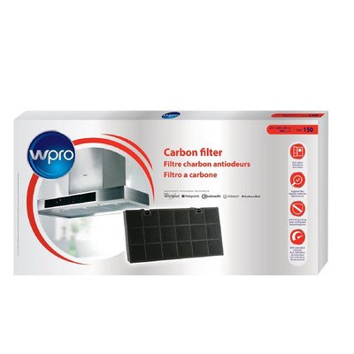 Filtr okapu węglowy DKF42 TYP 150 (435x217mm) Whirpool (484000008580) C00380077