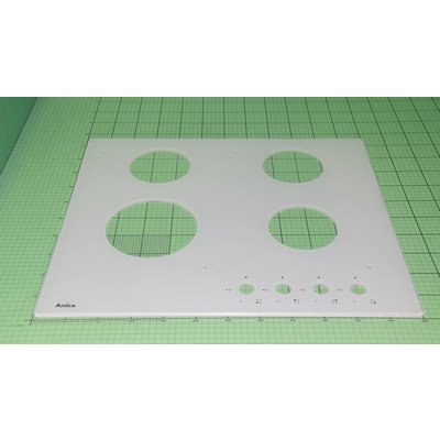 Płyta robocza - szyba biała Amica 4.1 (1040624)