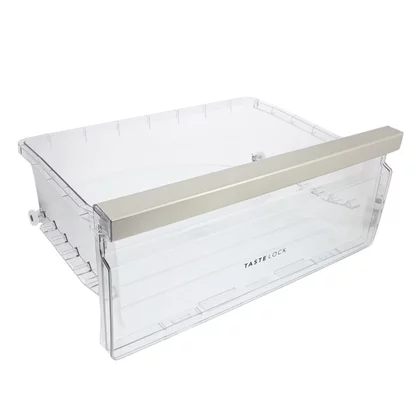 Półki na drzwi różni producenci Pojemnik na warzywa do lodówki Electrolux / AEG komplet z sitodrukiem 296 457,1 x 194,4 mm