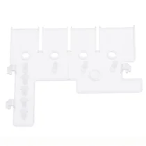 Prowadnica osłonek lampek kontrolnych do pralki Whirlpool / Indesit / Ariston / Hotpoint 481213418078 C00326823
