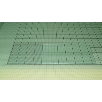 Półka szklana bez ramki do lodówki Amica 520 x 175 x 4 mm 1030380