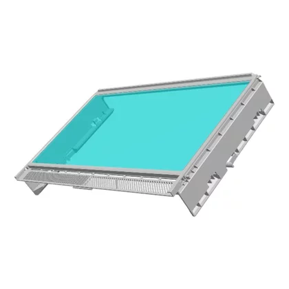 Półka szklana z ramą do chłodziarki Electrolux / AEG 627 x 370,7 mm