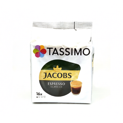 Kapsułki kawowe T DISC Jacobs Krönung Espresso do ekspresu Bosch TASSIMO 16 szt. AGDBOSAKC0011