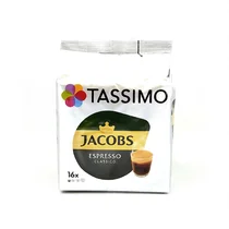 Kapsułki kawowe T DISC Jacobs Krönung Espresso do ekspresu Bosch TASSIMO 16 szt. AGDBOSAKC0011