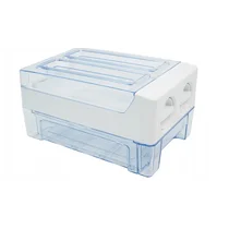 Kompletna kostkarka do lodu do lodówki, zamrażarki i chłodziarko-zamrażarki Hisense / Gorenje K1517829