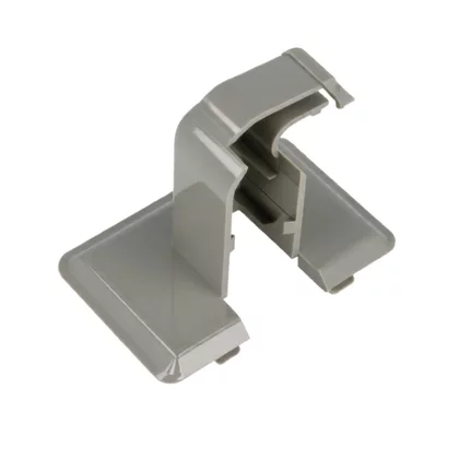 Elementy obudowy do lodówek Whir Zaślepka prawa zawiasu do lodówki Whirlpool / Indesit / Ariston / Hotpoint szara 481052819711 C00326498 481010567276 C00325305