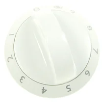 Pokrętło termostatu do piekarnika Electrolux / AEG białe 1250256934001