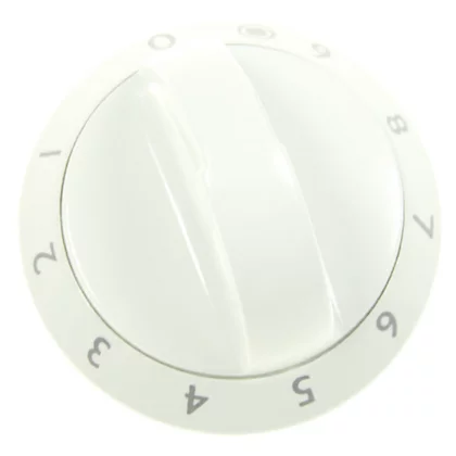 Pokrętło termostatu do piekarnika Electrolux / AEG białe 1250256934001