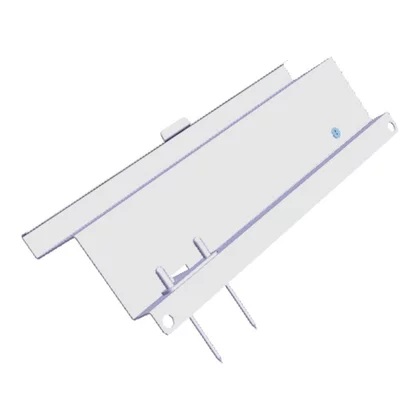 Prawy dystans z magnesem do okapu Electrolux / AEG czarny 182,4 x 63 x 40,6