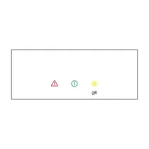 Zaślepka uchwytu drzwi do lodówki i zamrażarki Electrolux / AEG 2670030028