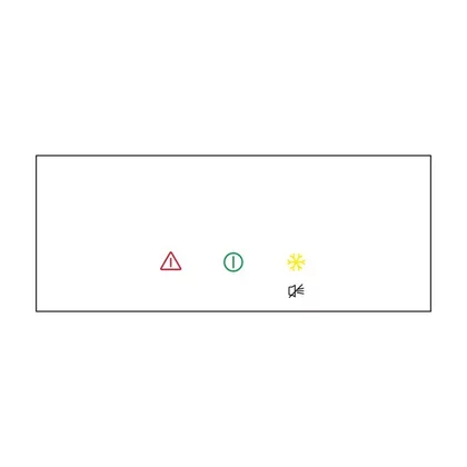 Zaślepka uchwytu drzwi do lodówki i zamrażarki Electrolux / AEG 2670030028