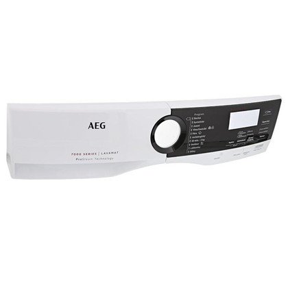 Panel sterowania z uchwytem pralki AEG L7FBE48SC 140059551014 oryginał