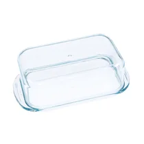 Półki na drzwi różni producenci Pojemnik na masło do chłodziarki Indesit / Whirlpool niebieski 152 x 50 x 93 mm 482000029904 C00144423