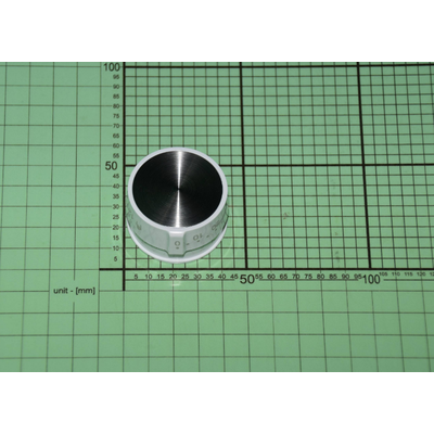 9083529 Pokrętło el.ReS.13102 białe+nakł.X AMICA