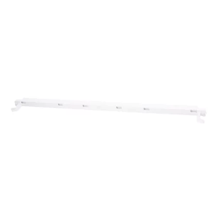 Plastikowe ramki półek do lodówe Tylna lamówka półki szklanej do chłodziarki Electrolux / AEG biała 1 szt.