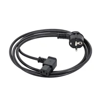 Kabel sieciowy Schuko do urządzeń Electrolux / AEG 1,8 m czarny IEC C13
