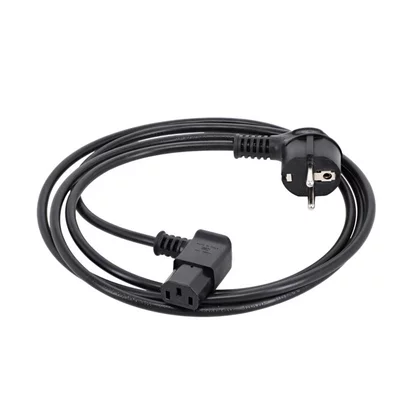 Kabel sieciowy Schuko do urządzeń Electrolux / AEG 1,8 m czarny IEC C13