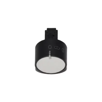 Pokrętło podświetlane chowane do kuchenki Amica czarny inox 9072082
