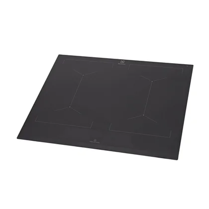 Płyty szklane Szkło płyty indukcyjnej Electrolux / AEG czarne 590 x 520 mm