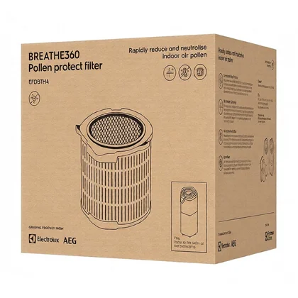Filtry oczyszczaczy powietrza Filtr EPA z filtrem węglowym do oczyszczacza powietrza Electrolux / AEG EFDBTH4 9009229742