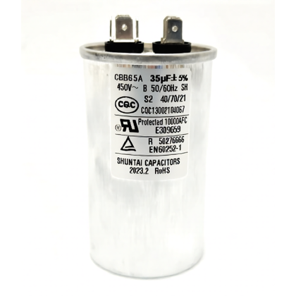 Sprężarki, akcesoria, przekaźnik Kondensator do klimatyzatora Electrolux / AEG 35 µF 450 V 4 piny 4055193579