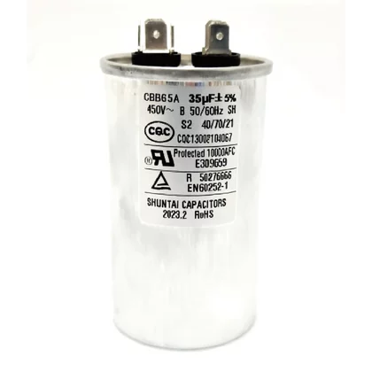 Sprężarki, akcesoria, przekaźnik Kondensator do klimatyzatora Electrolux / AEG 35 µF 450 V 4 piny 4055193579