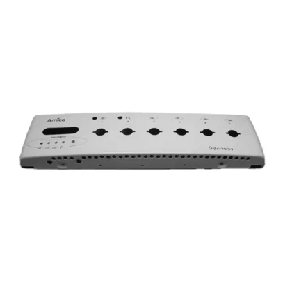 Elementy obudowy Tablica przednia biała z logo do kuchni elektrycznej Amica 1683 model 99 9013518