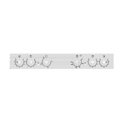 Elementy obudowy Panel kontrolny biały do kuchenki, piekarnika i płyty Electrolux / AEG 60 cm 6K 8074038012