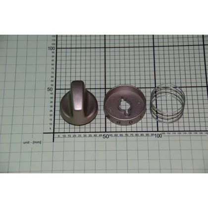 Pokrętło do sprzętu AGD Amica srebrne CMG610/09.9509.01 9043369