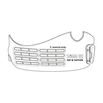 Kratka filtra do odkurzacza Electrolux / AEG 2190135281