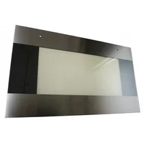Szyba zewnętrzna drzwi piekarnika inox Ariston / Indesit / Hotpoint / Whirlpool C00193964