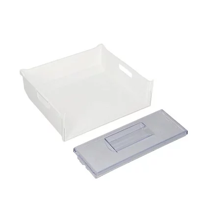 Półki na drzwi różni producenci Skrzynia zamrażarki do chłodziarko-zamrażarki Electrolux / AEG w zestawie 692,444 x 153,5 mm