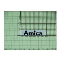 Logo naklejka do lodówki i zamrażarki Amica 70 x 18,8 mm 1039882