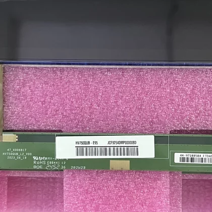 Ekran Open Cell LCD do telewizora Hisense 75E7NQPRO 75 cali HV750QUB-E95 HT1319034 oryginał