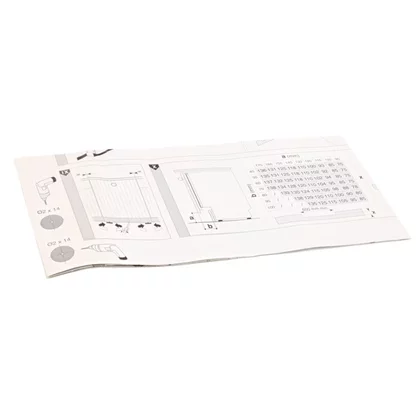 Szablon montażowy do zmywarki Electrolux / AEG 1170635021