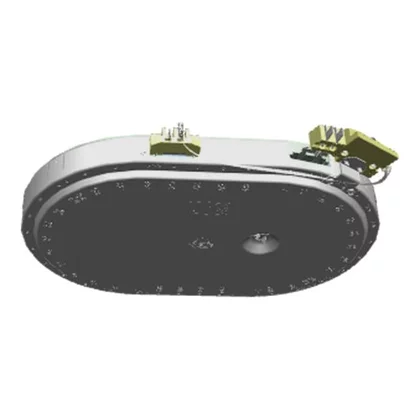 Podwójne owalne pole grzejne do płyty Electrolux / AEG 170 x 265 mm 2200 W 3890808243