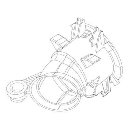 Połączenie węża do odkurzacza Electrolux / AEG 140066233010