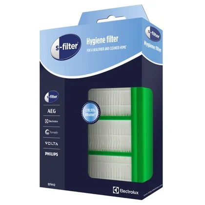 Niezmywalny filtr wylotowy HEPA s-filter Hygiene Filter do odkurzacza Electrolux / AEG z workami s-bag 9001954123