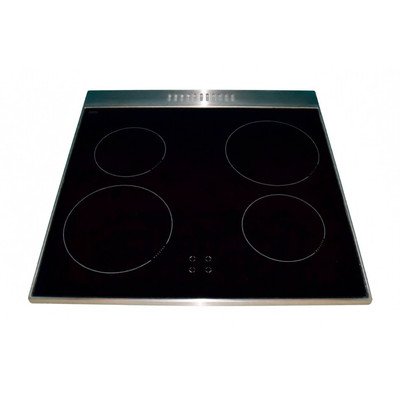 Płyta ze szkła ceramicznego z ramą do kuchenki Amica 9063410