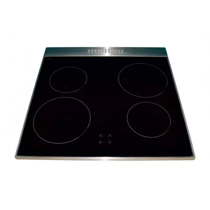Płyta ze szkła ceramicznego z ramą do kuchenki Amica 9063410