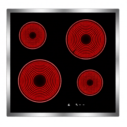 Płyty szklane Płyta ceramiczna z ramką do kuchenki Electrolux 5612197474