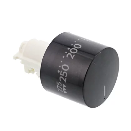 Pokrętło termostatu do piekarnika Electrolux / AEG czarne 0-275