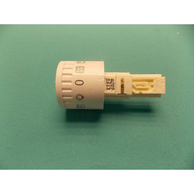 Pokrętło chowane 34A białe nadruk 10600 funkcji piekarnika (8053209)